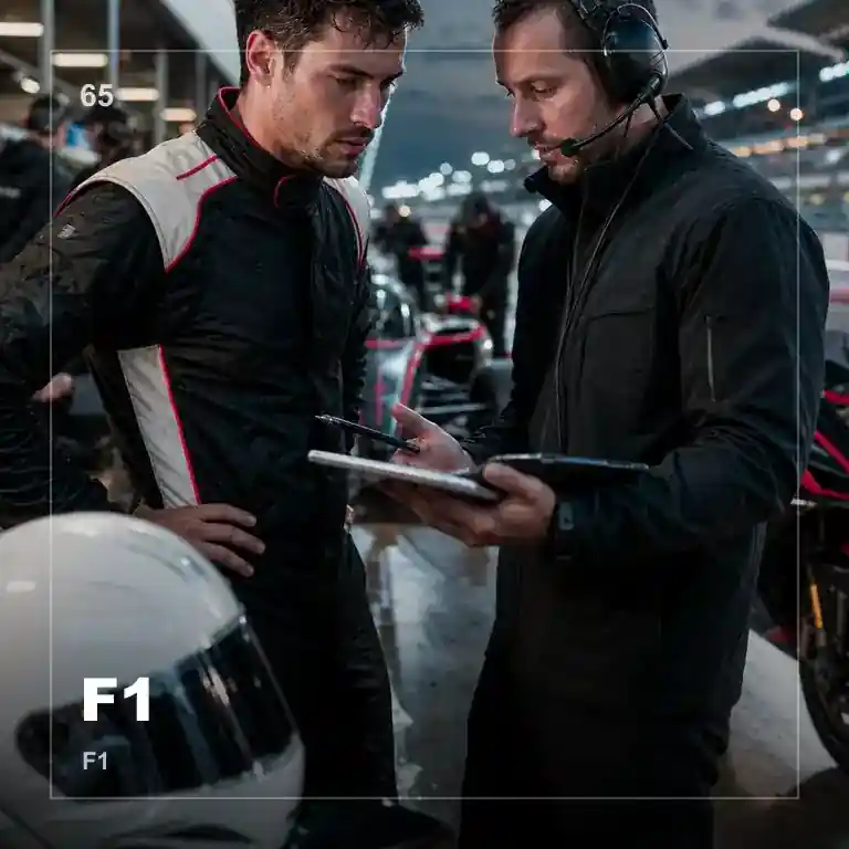 F1赛车极速飞驰，速度与激情